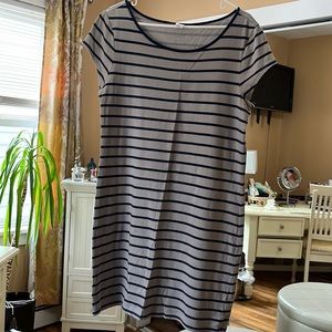 OLD NAVY tee shirt dress/coverup sz large